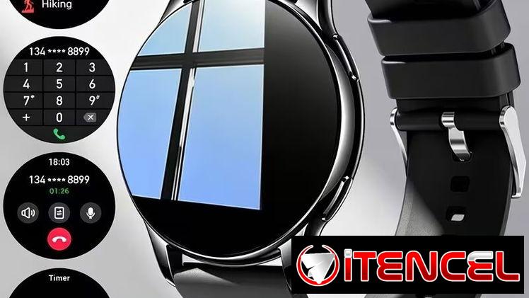 Smartwatch Pantalla HD 2.05″ Llamadas BT y Monitoreo de pasos
