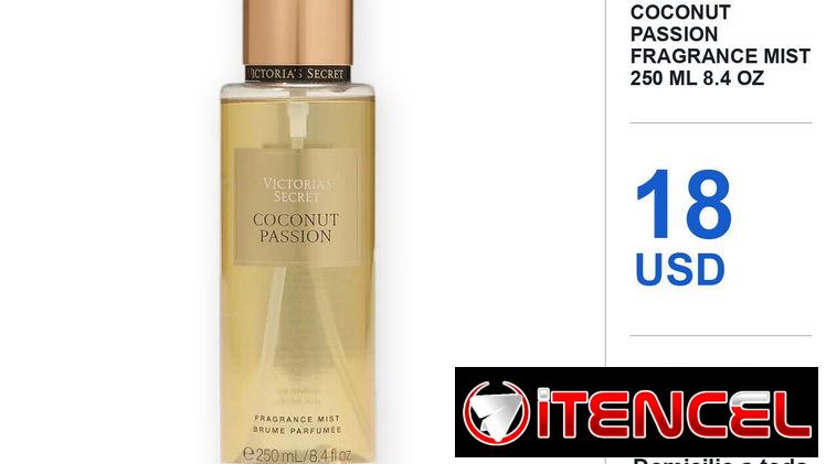 Victoria s Secret Coconut Passion Fragrance Mist 250 mL 8.4 oz