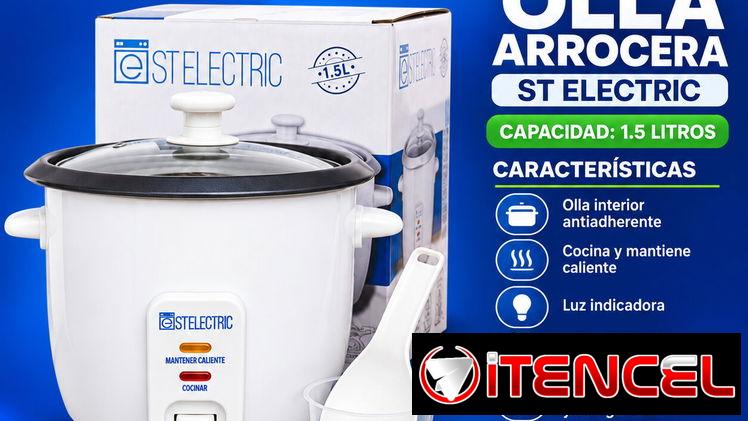 Olla Arrocera 1.5 lts Blancas