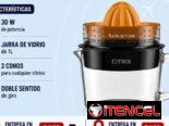 Tetera electrica, plancha de vapor, exprimidor, escurridor