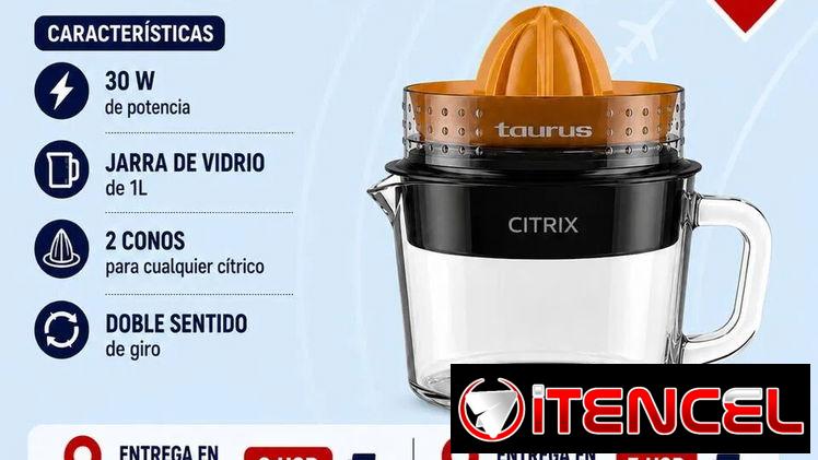 Tetera electrica, plancha de vapor, exprimidor, escurridor