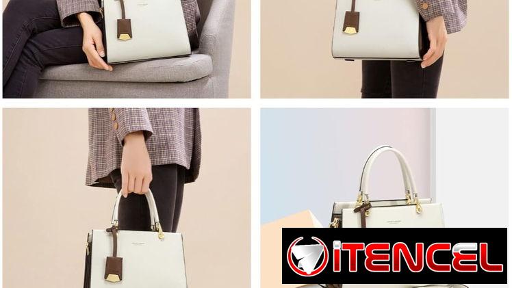 CARTERA DE MUJER CUERO AUTÉNTICO — foto 1