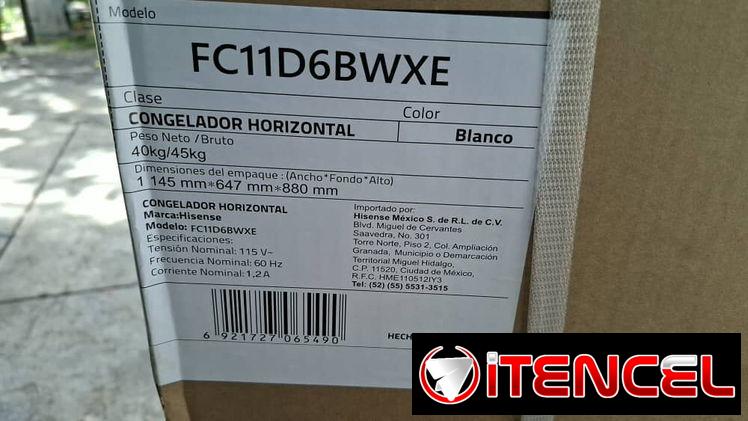 📦 *Nevera 10.5 pies Hisense*