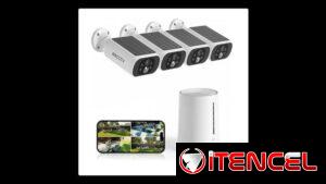 Vendo Sistema de Cámaras Solares ARCCTV C3 de 4 Cámaras 2K/4MP, Inalámbricas, Visión Nocturna a Color y Tarjeta 32GB