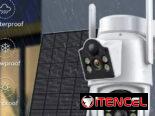 Cámara Solar inteligente 2 lentes 10mpx
