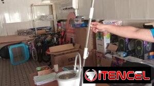 TRAPEADOR GIRATORIO CON CUBETA ESCURRIDORA VT#