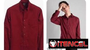 Camisa roja talla s