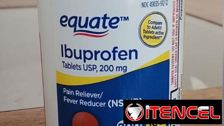 Ibuprofeno 200 mg - Contiene 100 pastillas ($1600)