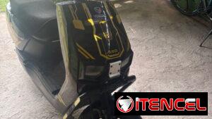 Moto electrica vortax 680 2025 bateria como nueva bateria 80-100km