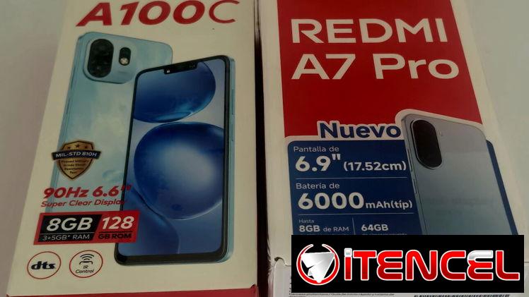 ITEL A100C 8/128Gb REDMI A7 Pro SELLADO