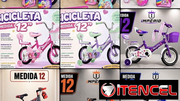 Bici y arbolito de navidad — foto 1