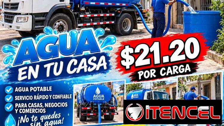 Ventas de pipas de agua para toda la Habana