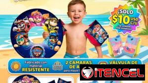 Flotadores inflables para la playa ''No te lo pierdas''