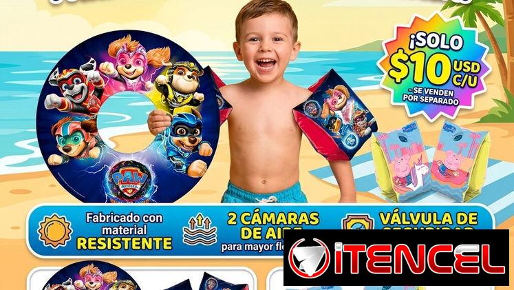 Flotadores inflables para la playa ”No te lo pierdas”