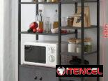 💁‍♀️Estantes de cocina Metal con pvc  Medidas : 80 x 30 x 128 cm altura  💵$145