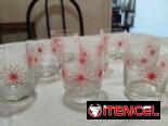 Juego de te y de vasos, antigua union sovietica