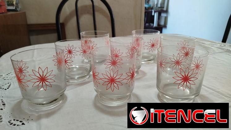 Juego de te y de vasos, antigua union sovietica