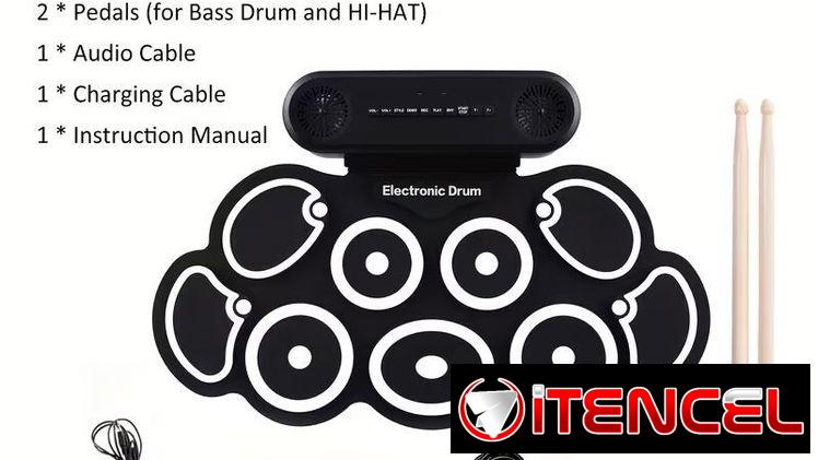 Oferta tecnológica: Batería Electrónica Digital G7 – 9 Pads | videojuegoshabana.com — foto 3
