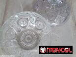 Joyero de cristal tallado