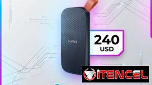 💾 SSD Externo SanDisk Portable 2TB | Hasta 800 MB/s | USB-C | 240 USD