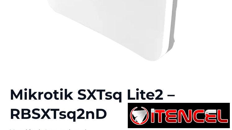 Mikrotik SXTsq Lite2 Versión internacional 🛜🆕