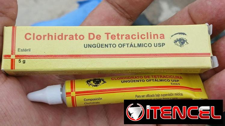 Tetraciclina oftalmológica en ungüento 5g FV 01/28 2500$