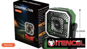 Ventilador Recargable 20000mah con BT para musica