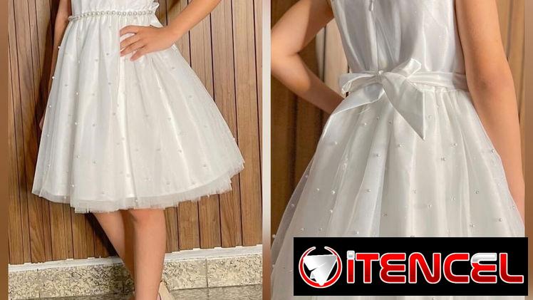 Preciosa bata de niña talla 12 (para niña 10/12 años 10 usd en el cotorro