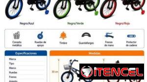 Bicicleta infantil 20" (mv)