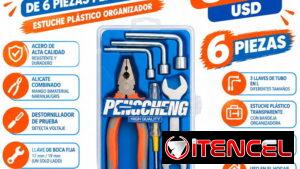JUEGO DE HERRAMIENTAS DE 6 PIEZAS PENGCHENG