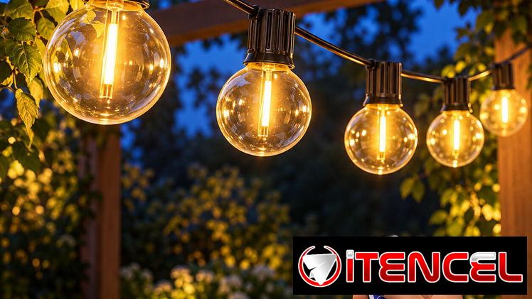 Luces para patio 15 metros para eventos