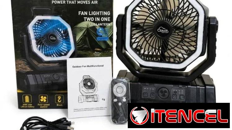 Ventilador recargable tipo F6