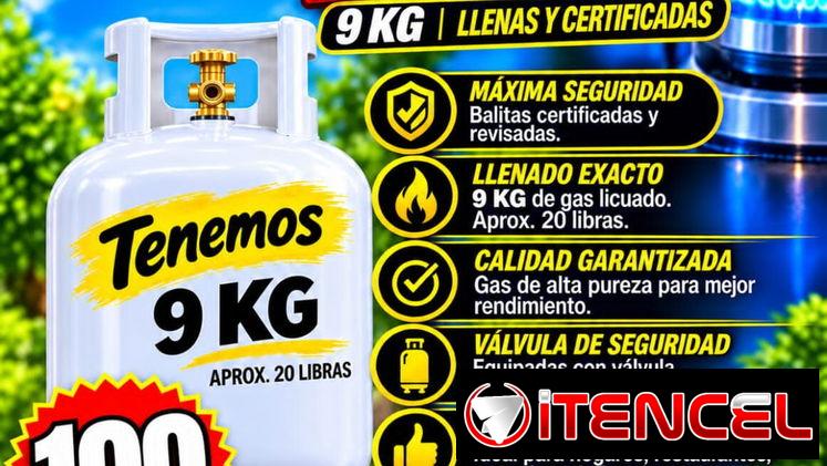 valitas de gas licuado