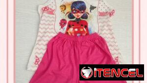 ✨ ¡DISPONIBLE CONJUNTO PARA NIÑA DE LADYBUG! ✨ 👧 Talla: 8