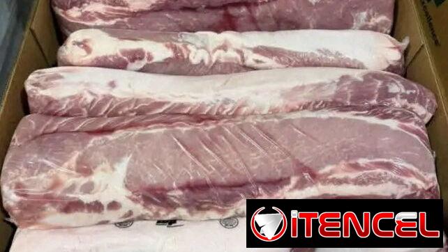 Carne de cerdo: Lomo de cerdo importado, Pechuga de pollo , Solomillo de cerdo importado. — foto 1
