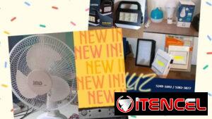 Reparación de equipos recargables,lámparas, ventiladores, bocinas