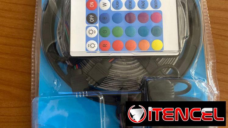 💡  TIRA DE LUCES RGB 💡 – 5 METROS. NO ALUMBRAN EN BLANCO SOLO RGB. TENEMOS MENSAJERÍA FACTURA Y GARANTÍA. TL 54833699