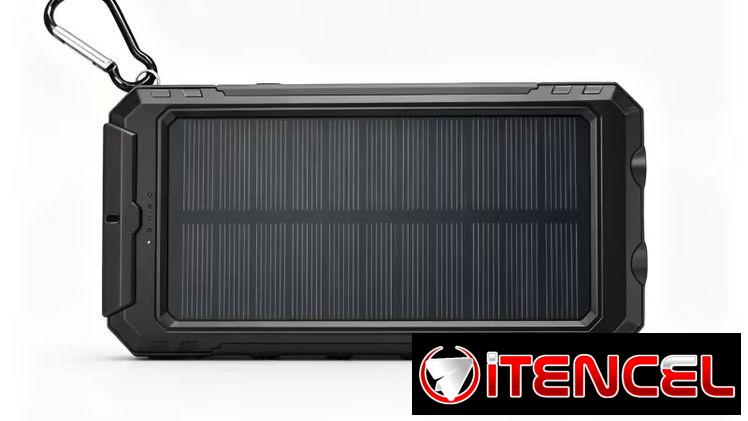 Cargador Power  Bank de 40 000 mAh con Panel Solar
