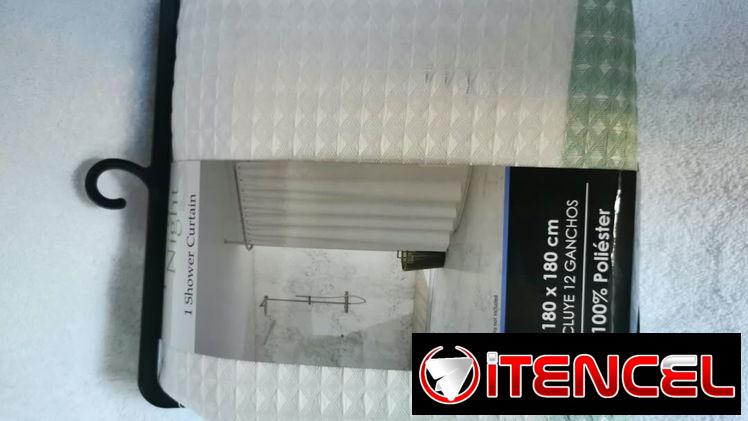 Cortina de Ducha  Tela Gruesa  100% poliésterPrecio: 12usd — foto 3