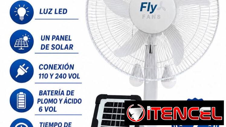 Ventilador recargable
