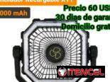 Ventilador Recargable de 20000mah modelo X11 y FX13
