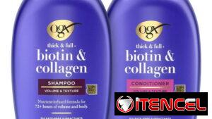OGX Thick & Full Biotin & Collagen Champú y Acondicionador