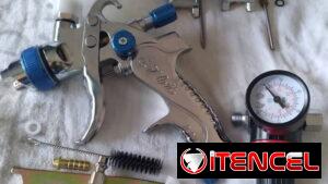 Pistola de esterilización profesional HVLP