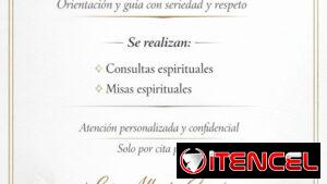 Consultas y Misas espirituales