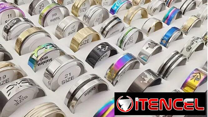 Anillos de acero quirúrgico de varios diseños 500mn cada uno La habana 58079519 — foto 2