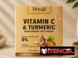 Crema Hoygi Vitamina C & Cúrcuma + 5% Ácido Hialurónico