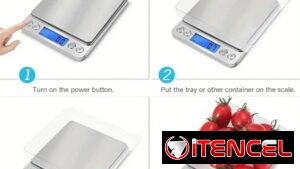 Pesas digitales profesionales para joyería, cocina, repostería  etc hasta 2000gramos incluye las pilas