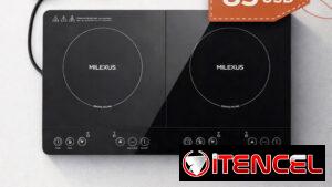 M.¥ ESTUFA DE INDUCCIÓN DOBLE MILEXUS