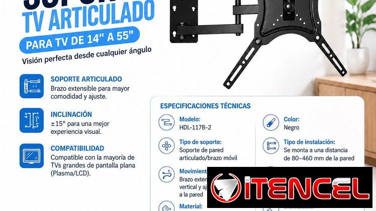 Soporte TV Articulado. Base de televisor articulada — foto 1
