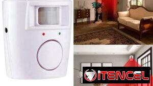 👀 ALARMA PARA CASA O LOCAL CON SENSOR DE MOVIMIENTO 👀 INFRAROJA 👀 + 2 MANDOS 👀 105dB 📍📍📍 5.887.23.60